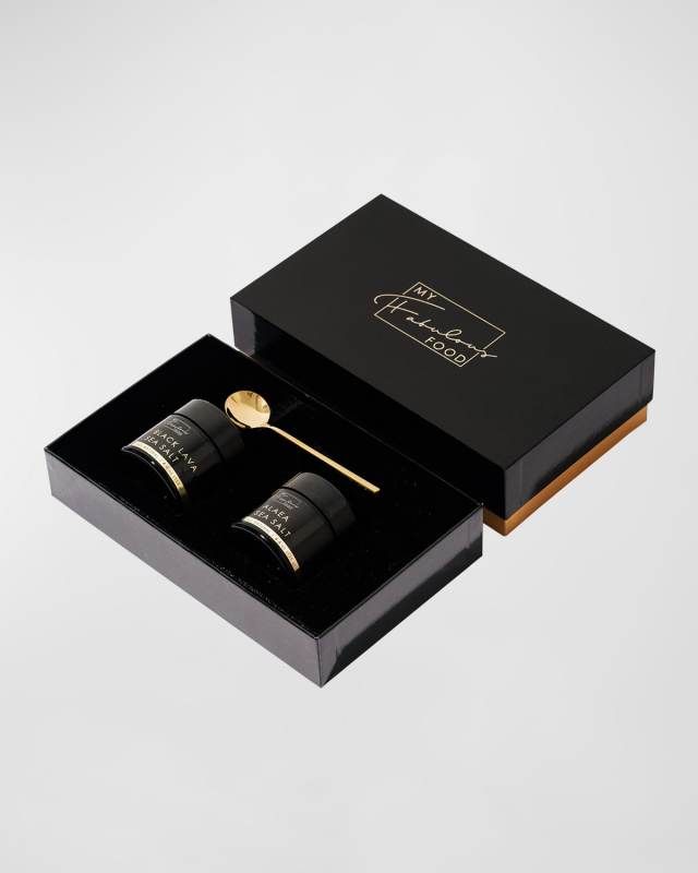 Luxury Black Lava & Alaea Sea Salt Duo